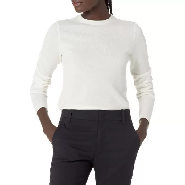 Vince Womens Clean Trim SweaterOffwhite