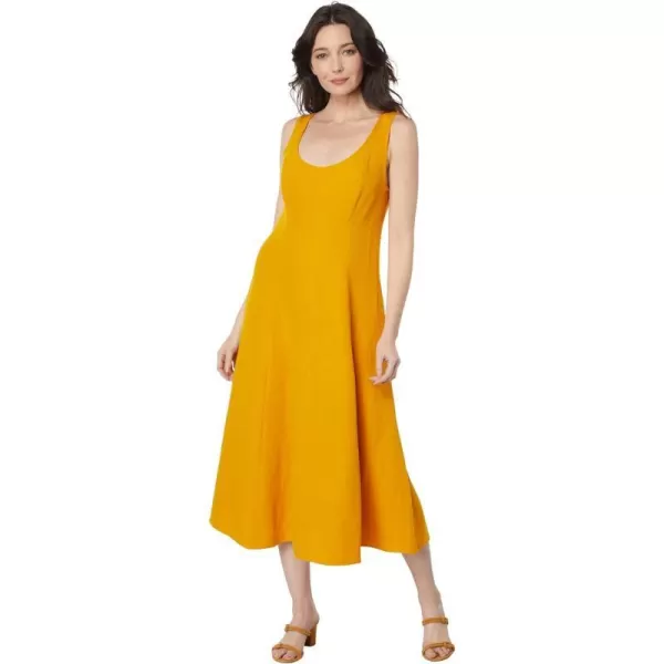 Vince Womens Panelled Scoop Nk DressPapaya