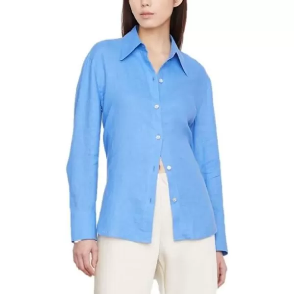 Vince Womens Relaxed Long Sleeve Button Down ShirtAria