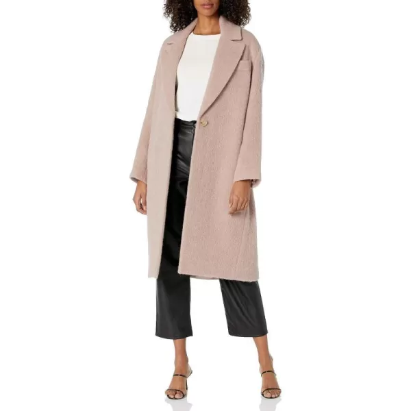 Vince Womens Texture CoatMauve Orchid