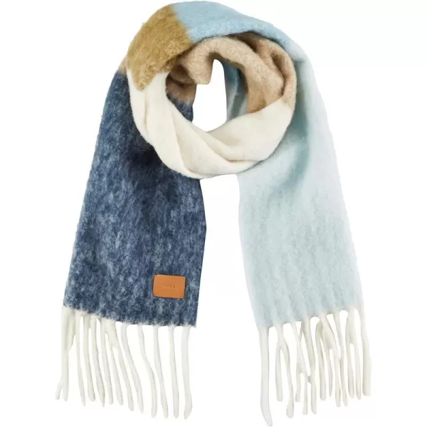 Vince Womens Brushed Oversized Alpaca Striped ScarfPalisade