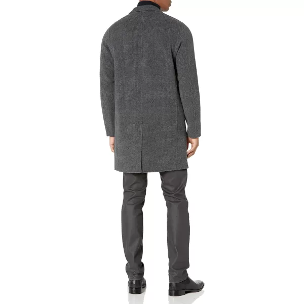 Vince Mens Car CoatMedium Heather Grey