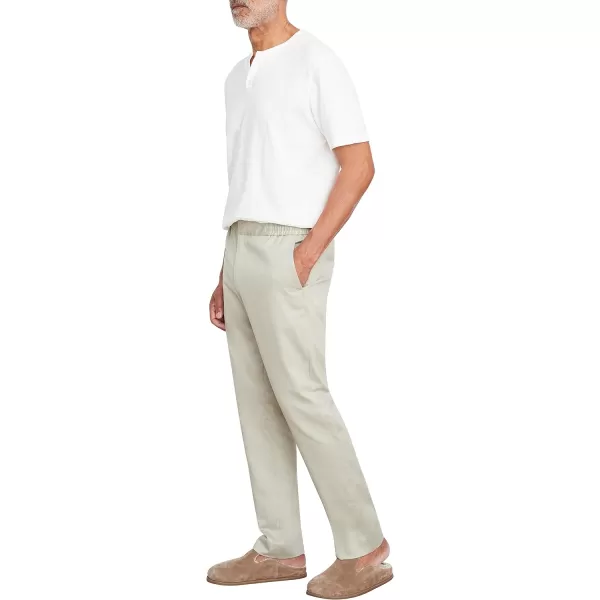 Vince Mens Cotton Pull on PantPale Thyme