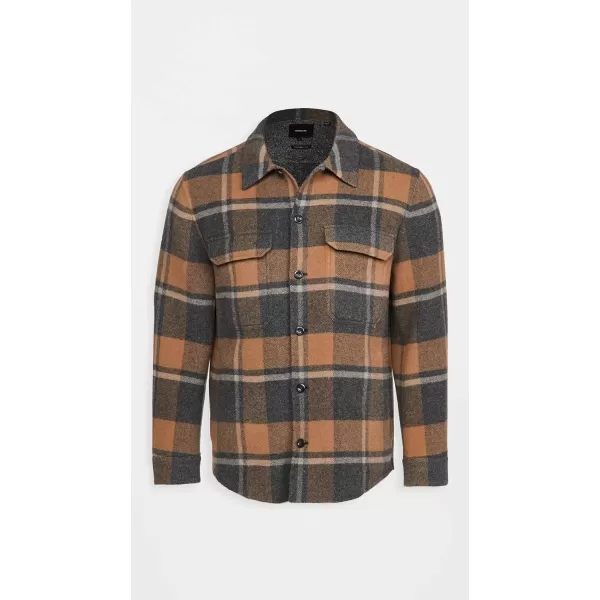 Vince Mens OvershirtCamel