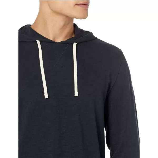 Vince Mens Slub Popover HoodieCoastal Blue