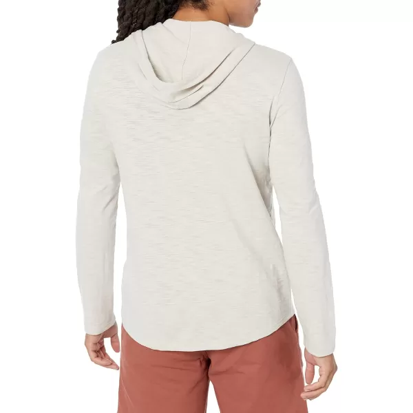 Vince Mens Slub Popover HoodieDesert Sand