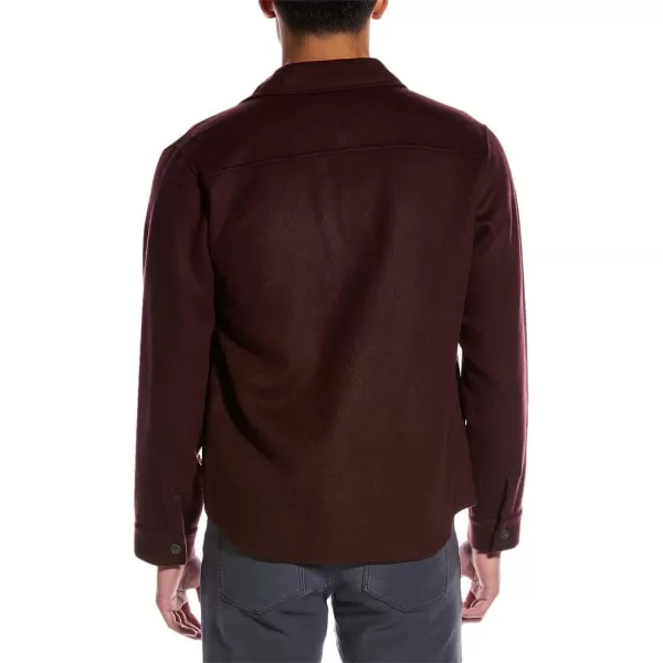 Vince Mens Splittable Shirt JKTH Beet Root