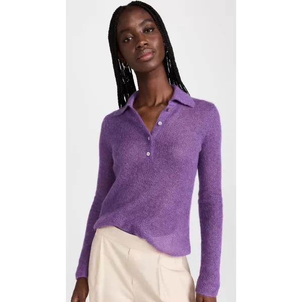 Vince Womens Brushed Polo SweaterZinnia