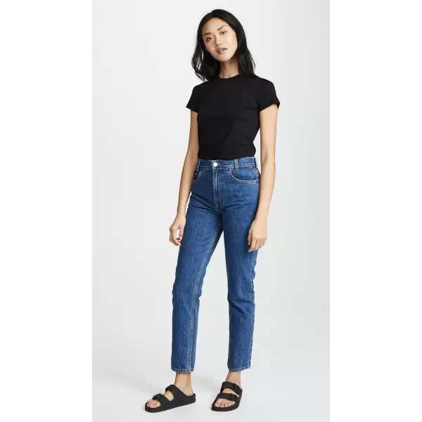 Vince Womens Essential CrewBlack