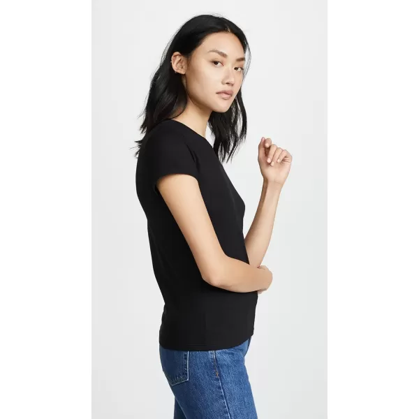 Vince Womens Essential CrewBlack