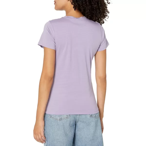 Vince Womens Essential CrewDk Lilac