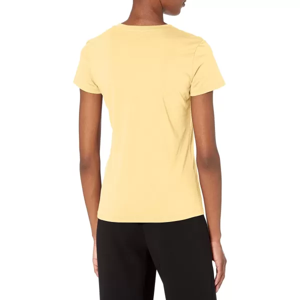 Vince Womens Essential CrewPale Sun