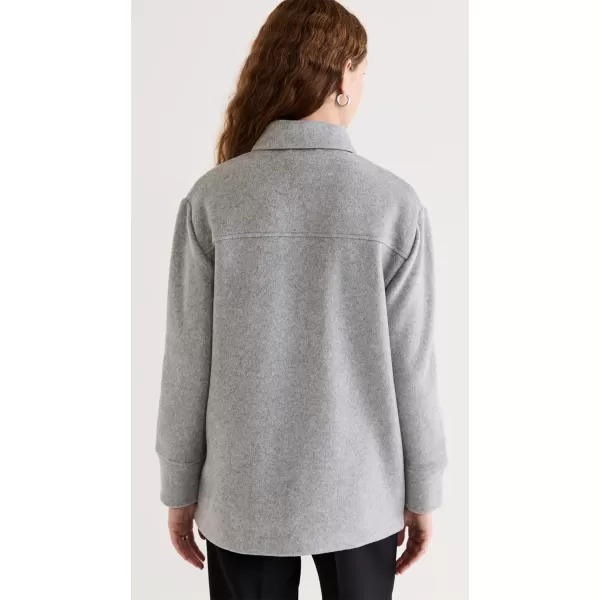 Vince Womens Shirt JacketMed H Grey