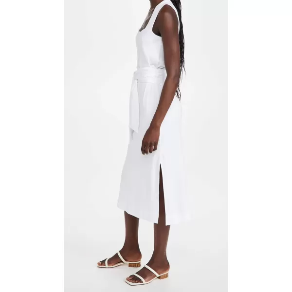 Vince Womens Sleeveless Wrap DressOptic White