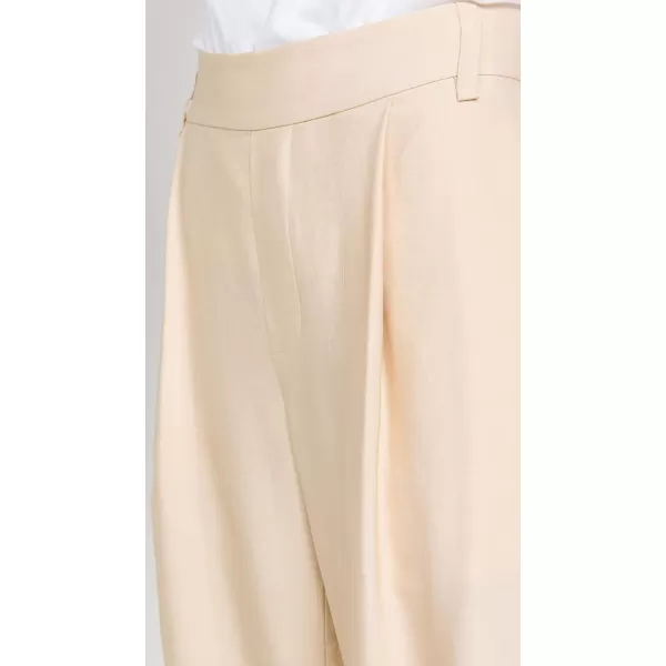 Vince Womens Straight Leg Pull On PantsPale Sand