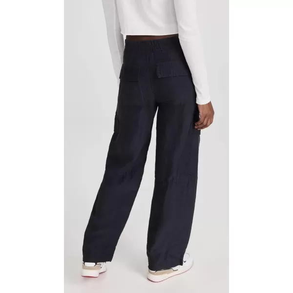 Vince Womens Wide Leg Cargo PantCoastal