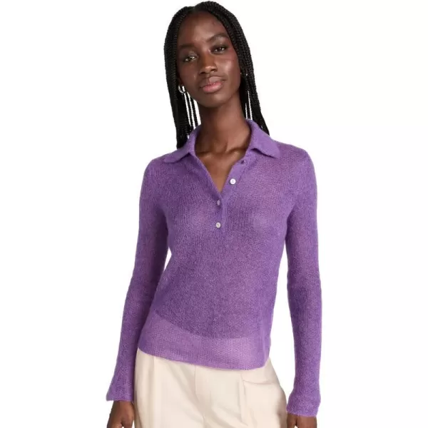 Vince Womens Brushed Polo SweaterZinnia