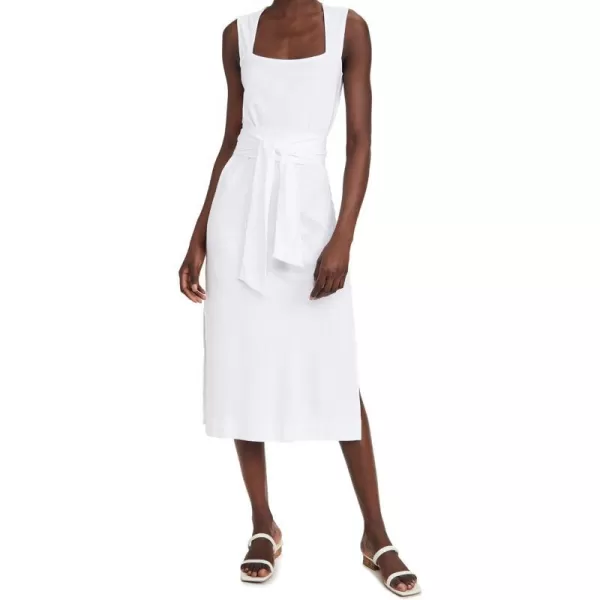 Vince Womens Sleeveless Wrap DressOptic White