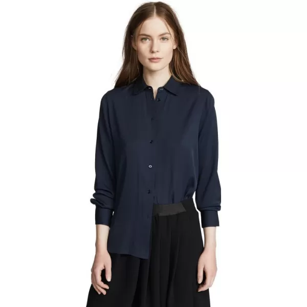 Vince Womens Slim Fitted BlouseCoastal