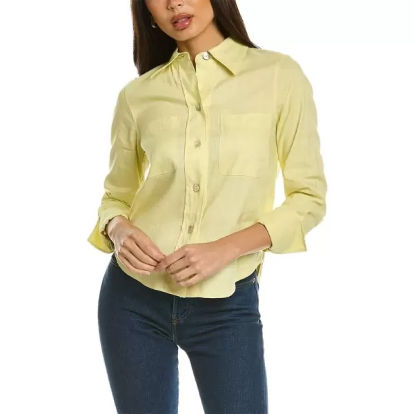 Vince Womens Small Long Sleeve ShirtPomelo