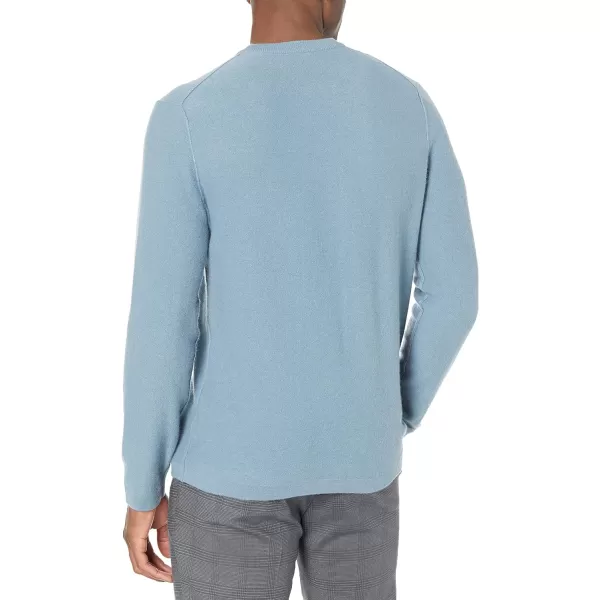 Vince Mens Boiled Cashmere Long Sleeve CrewHighwater