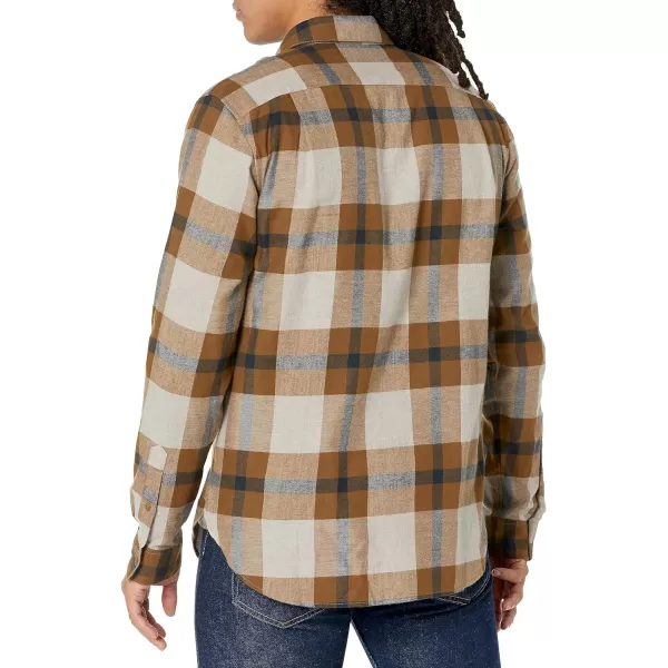 Vince Mens Yorkshire Plaid LSSlate BrownNightshade