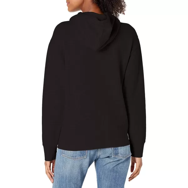 Vince Womens Essential HoodieBlack