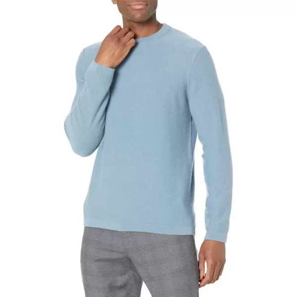 Vince Mens Boiled Cashmere Long Sleeve CrewHighwater