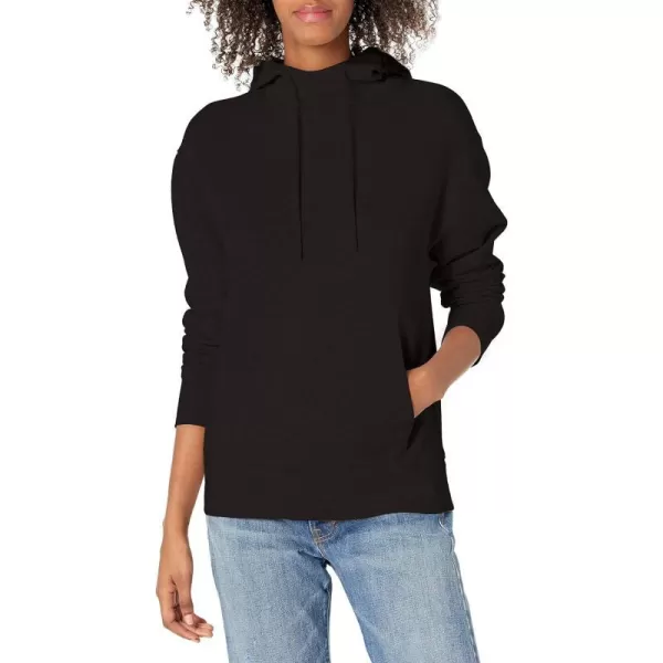 Vince Womens Essential HoodieBlack