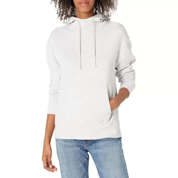 Vince Womens Essential HoodieLight Heather Grey