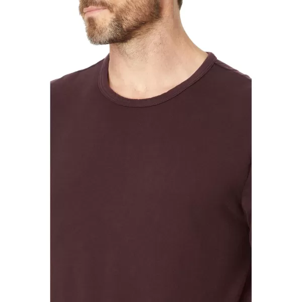 Vince Mens Garment Dye SS CrewWashed Pinot Vino