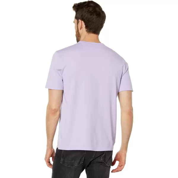 Vince Mens Garment Dye SS CrewWashed Wild Iris