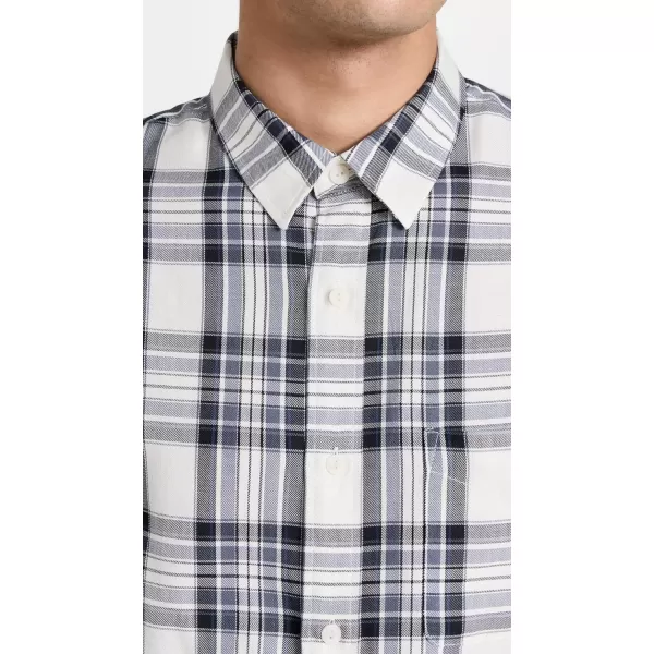 Vince Mens Ocean Plaid LSVince Mens Ocean Plaid LS