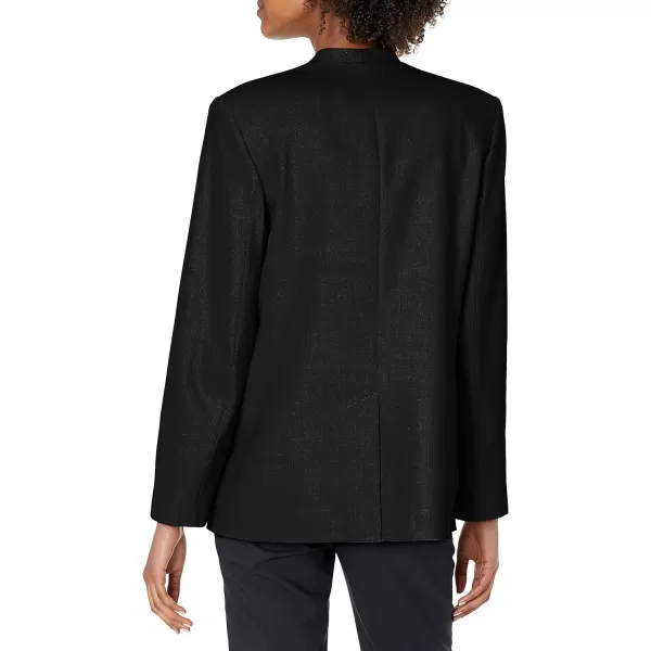 Vince Womens Collarless BlazerBlack