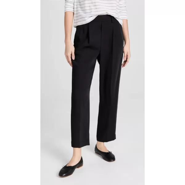 Vince Womens Tapered Pull On PantsBlack