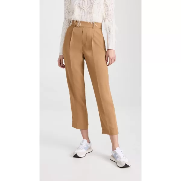 Vince Womens Tapered Pull On PantsSandshell