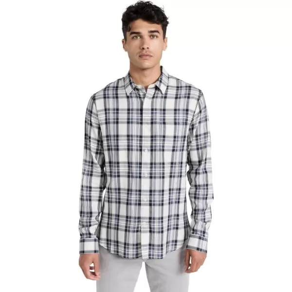 Vince Mens Ocean Plaid LSVince Mens Ocean Plaid LS