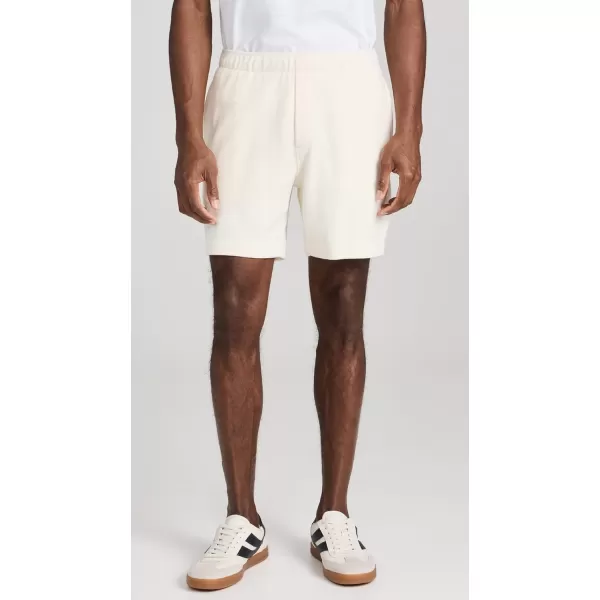 Vince Mens Boucle Pull On ShortsBone