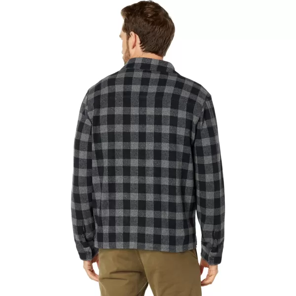 Vince Mens Buffalo Check Button Down ShirtMed H GreyCoastal