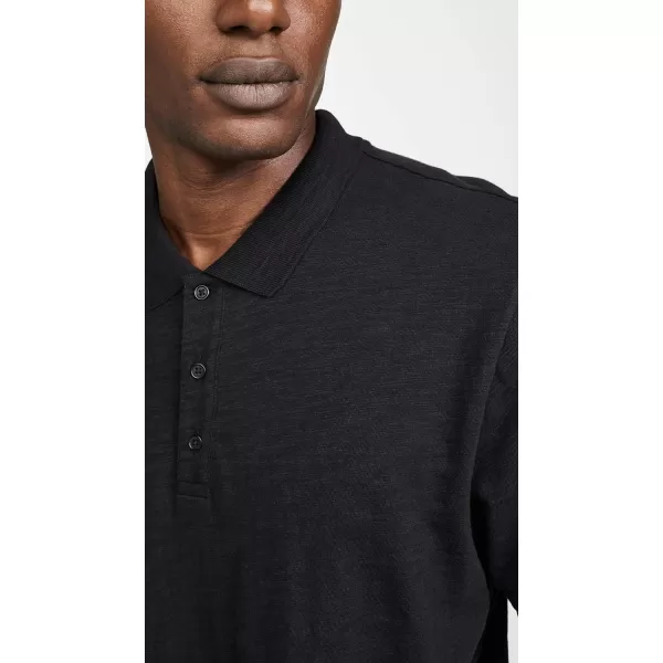 Vince Mens Classic Slub PoloBlack