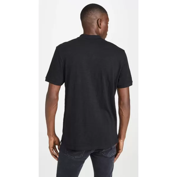 Vince Mens Classic Slub PoloBlack