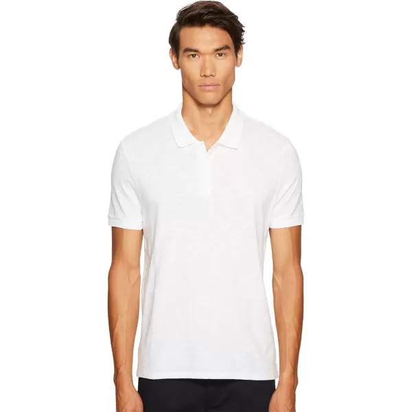 Vince Mens Classic Slub PoloWhite