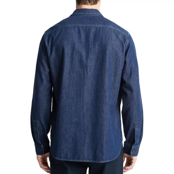 Vince Mens Denim LongSleeveMidnight