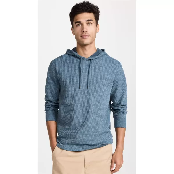 Vince Mens H Thermal Pullover HoodieH Desert LeafDesert Leaf