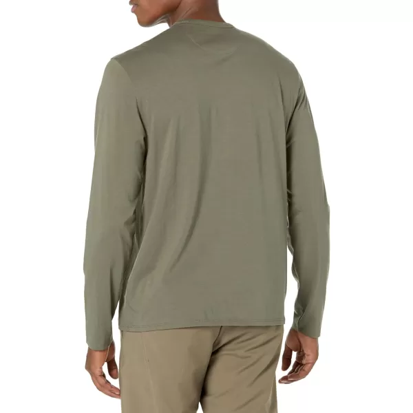 Vince Mens LS Pima HenleyCarrillo Green