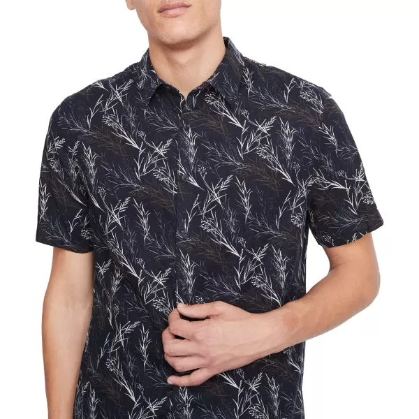 Vince Mens Leaf Print SSCoastal