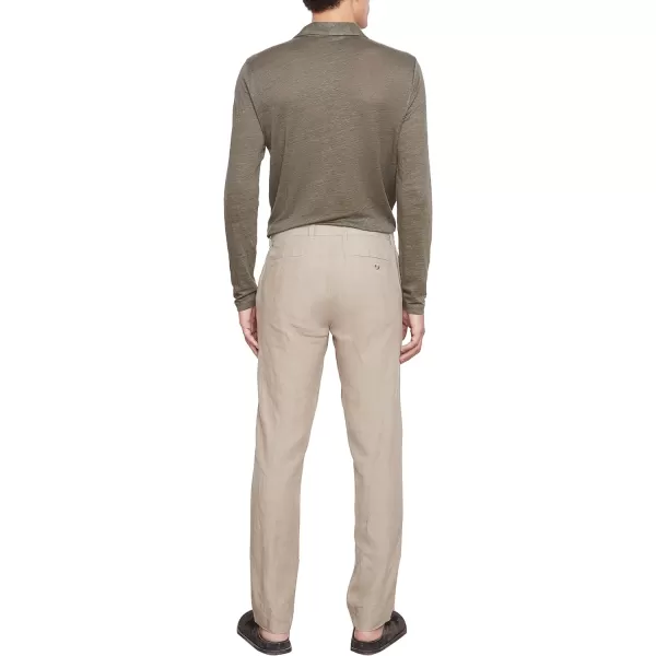 Vince Mens Lightweight Hemp Griffith PantDk Taupe