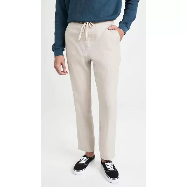 Vince Mens Lightweight Hemp PantDesert Sand