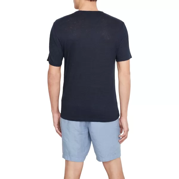 Vince Mens Linen SS CrewCoastal