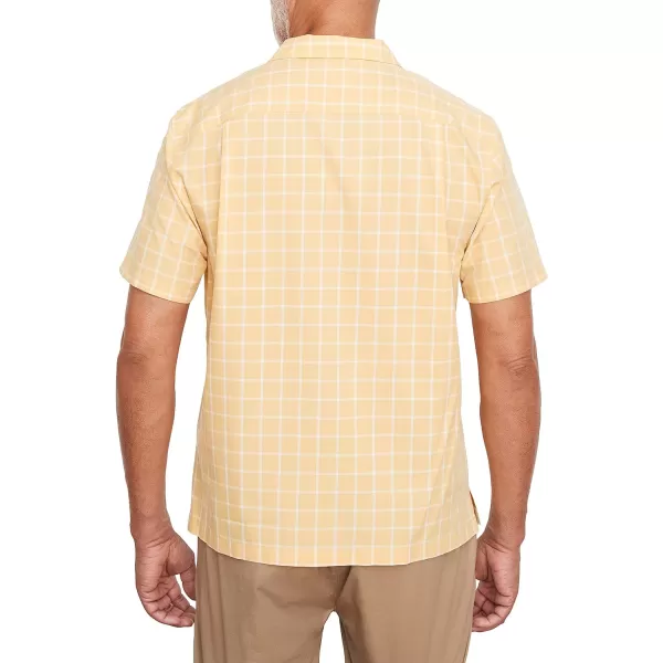 Vince Mens Mallorca Windowpane SSGolden CoastBone